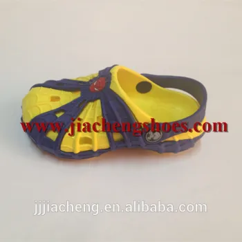 double color Eva clogs children shoes