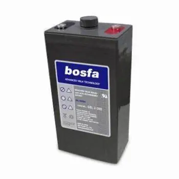 2V/200Ah Gel Solar Battery, Safe and Reliable Construction, Durable, Ideal for Cyclic Uses