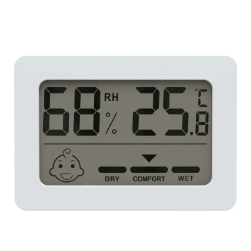 Digital Indoor Thermometer Hygrometer for Home Office Baby Room and Greenhouse