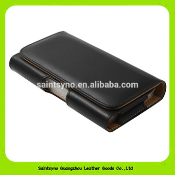 Top quality genuine leather skin mobile phone case 16181