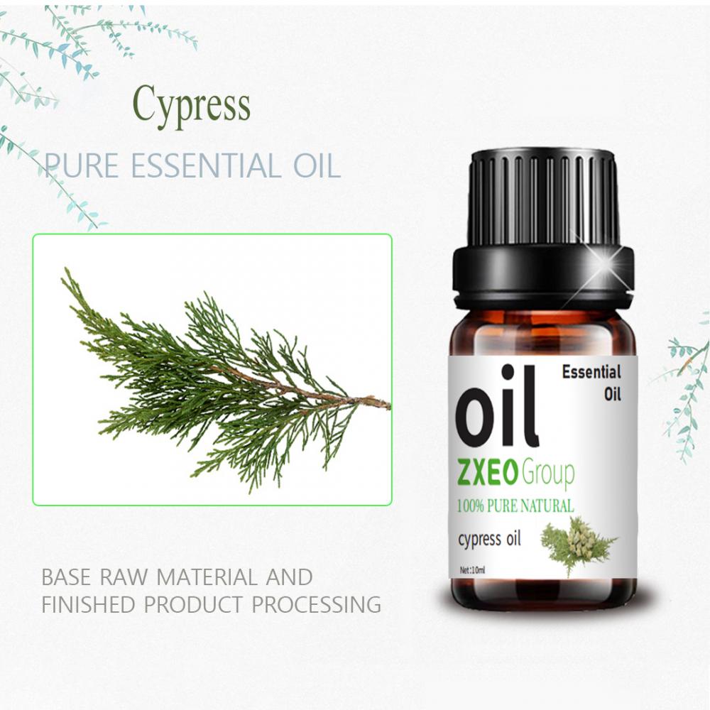 Cypress Oil esencial 100% Aromaterapia de grado premium puro