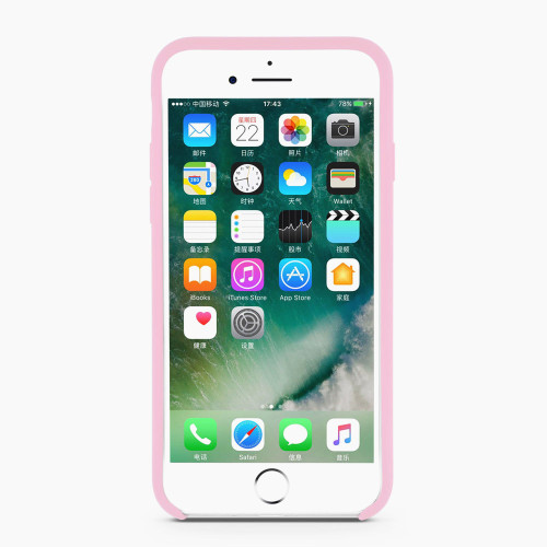 Simple Liquid Silicone Rubber Case for iPhone 7Plus