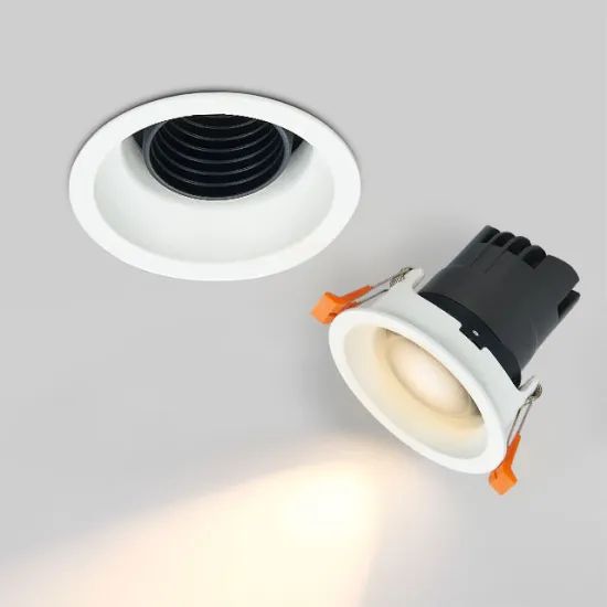Ultra Anti-Glare Smart Dimmable COB LED Downlight for Hotel, Home, and Restaurant