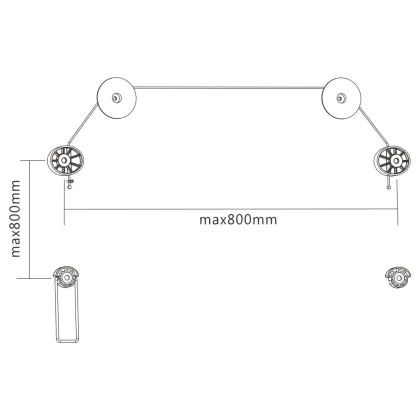 Ultra Slim LED LCD OLED TV Wall Mount Hanger