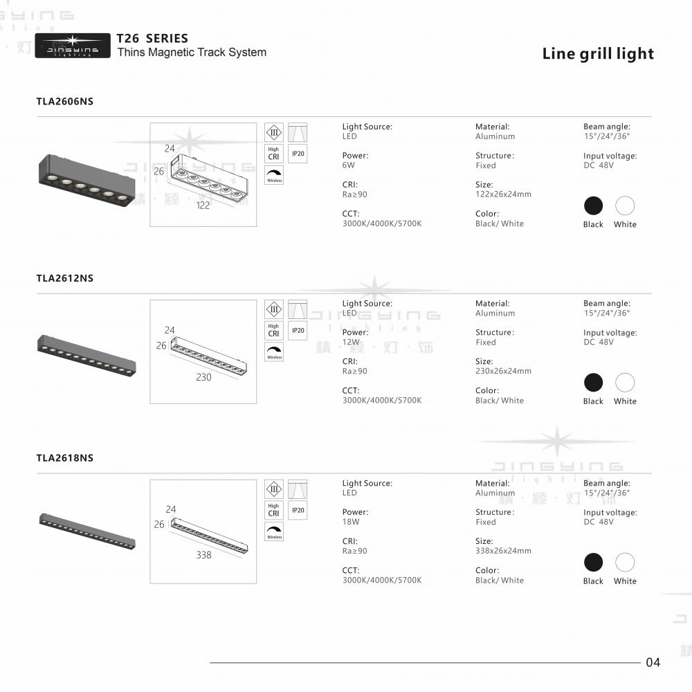 Magnetic Grille Lamp 2