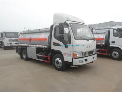 5000 Liters Fuel Tank Truck Oil Tanker Truck