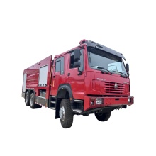 HOWO 6X6 all wheel drive fire fighting truck