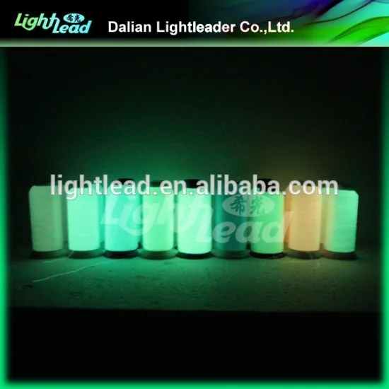 China wholesale best quality night glow yarn for clothing, sewing or embroidery