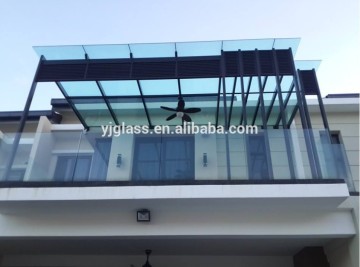 glass sunroom panels