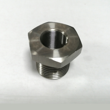 stainless steel oil filter thread adater connector