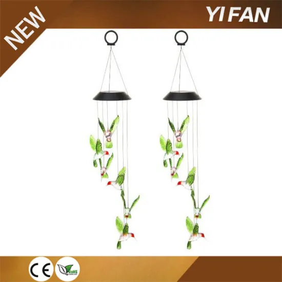 2015 New Garden Decorative Solar Wind Chime