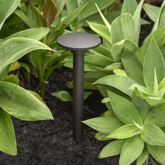 Waterproof LED Solar Post Light for Outdoor Garden Pathway"Lamp