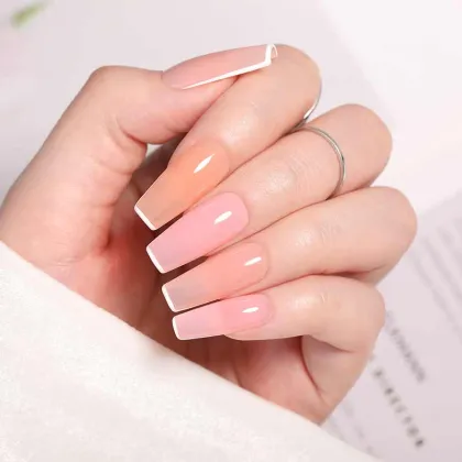 Private Label Pink French Manicure Gel Polish