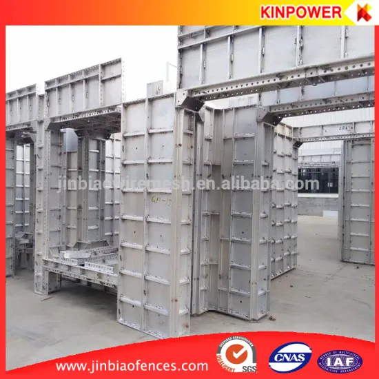 recyclable formwork system for construction and high quality aluminium formwork system