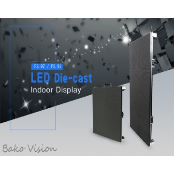 P2.97mm Indoor LED Display Video Wall for Rental