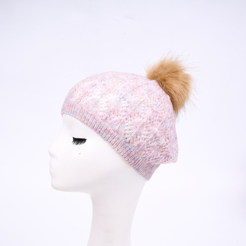 women's knitted beret hat