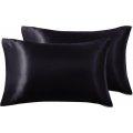 Luxury Silk Sofa Pillows Silk Pillowcase Satin Pillow Case With Zipper Manufactory