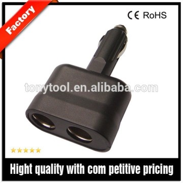 Car 2-Way Auxiliary Socket Adapter