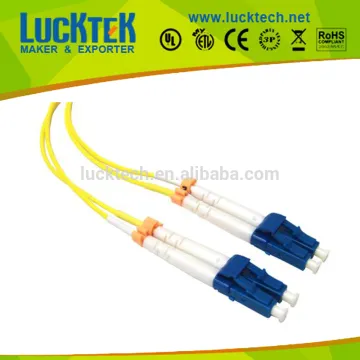 Fiber optic patch cord, LC to LC Single Mode, Duplex, 9/125