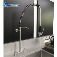 Long Spout Deck Mounted Kitchen Sink Mixer Taps