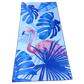China Custom printed microfiber waffle weave beach towel Manufactory