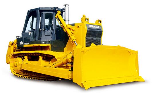 shantui dozer SD32W مستعمل 320HP روك الزاحف جرافة