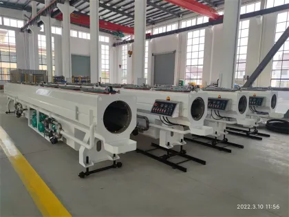 Automatic pipe machine corrugated pipe production line
