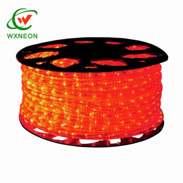 เส้นผ่านศูนย์กลาง 13 มม. 110V กันน้ำ IP65 LED เชือกไฟสำหรับคริสต์มาส