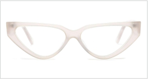 Oversized cat eye glasses