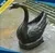 garden statue swan sculpture