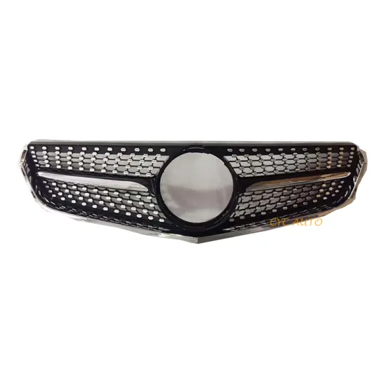 W207 Diamond Grill Front Bumper Grille for Mercedes Benz E Class Coupe 2009-2013