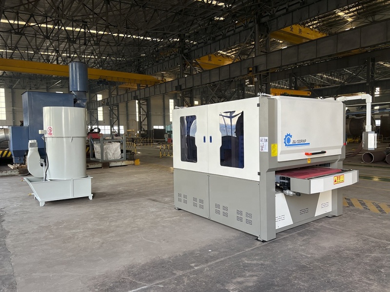Stainless Steel Sheet Edge Grinding and Polishing Machine for Laser Cutting Burrs Removal