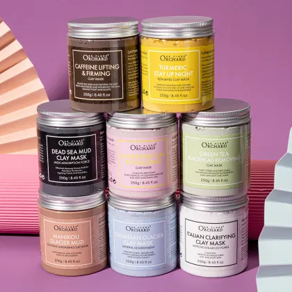 Private Label Natural Organic Skincare Dead Sea Mud Clay Mask