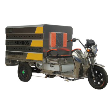 New Energy Three Wheel High Pressure Cleaning Truck for Residential and Road Cleaning
