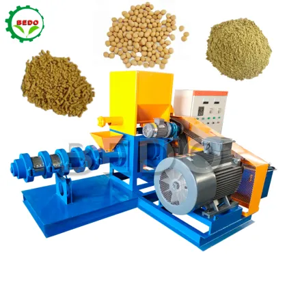 Dry Soybean Meal Extruder for Soy Flour/Corn/Soy Meal Processing - Piglet Expander Feed Machine