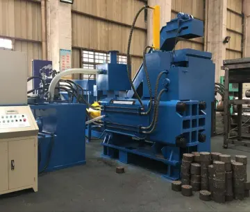 Horizontal 630ton Steel Filings Recycling Briquette Machine