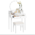 Wholesale MDF Dressing Table Vanity Set With Mirror