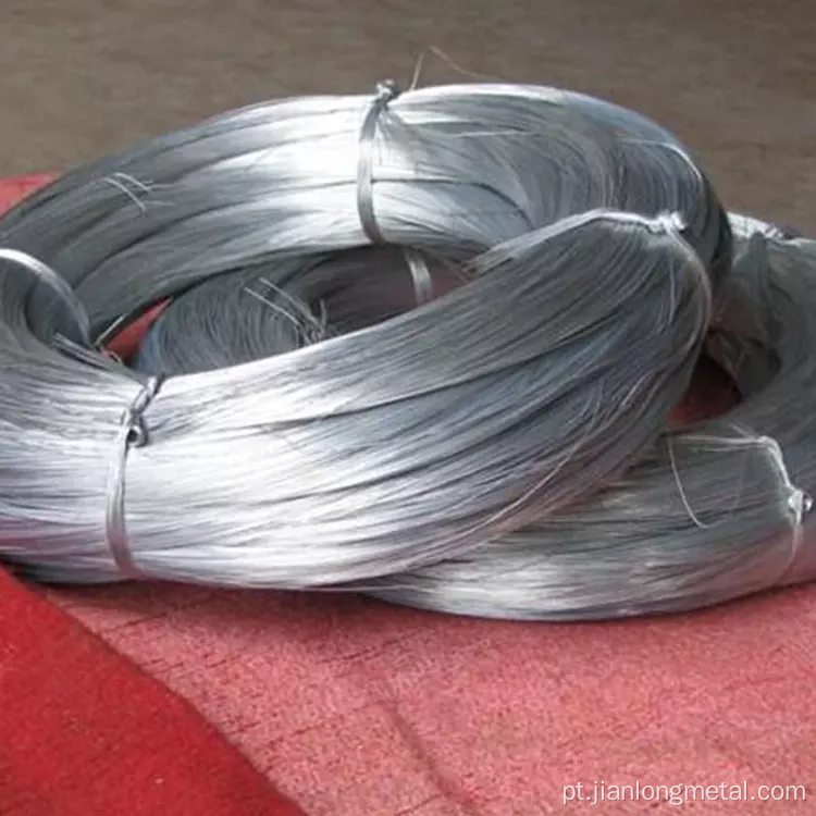 Fio de ferro eletro galvanizado para fio de corte reto