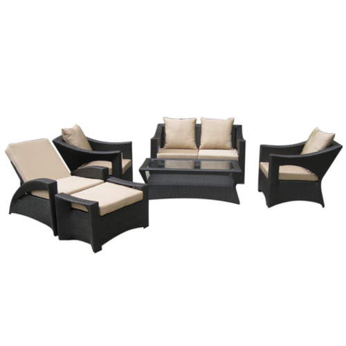 Rattan Furniture Outdoor Patio Wicker Sofa