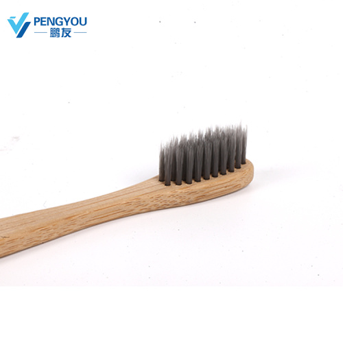 Novo projeto de dentes de bambu com cabelo de dentes de carvão