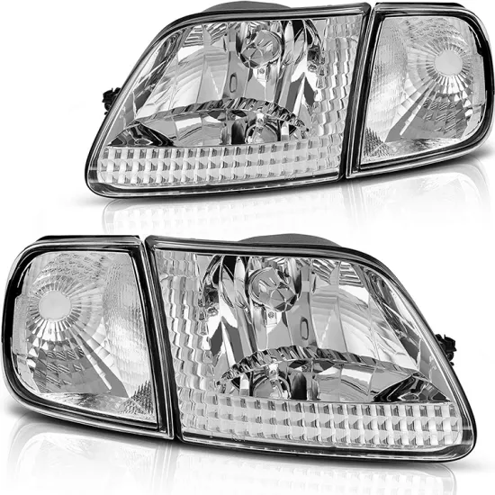 Auto Head Lamp Halogen Headlights for Ford F150/Expedition 1997-2004