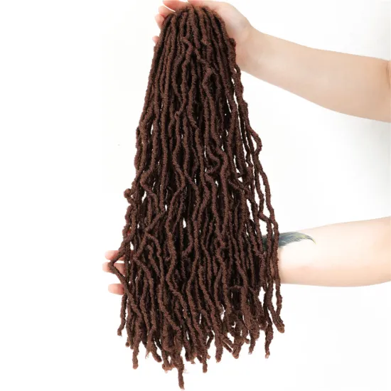 X-TRESS New Factory Price Locs Curly Afro Braiding Hair Bundle For Women Heat Resistant Synthetic Crochet Braid Hair Supplier