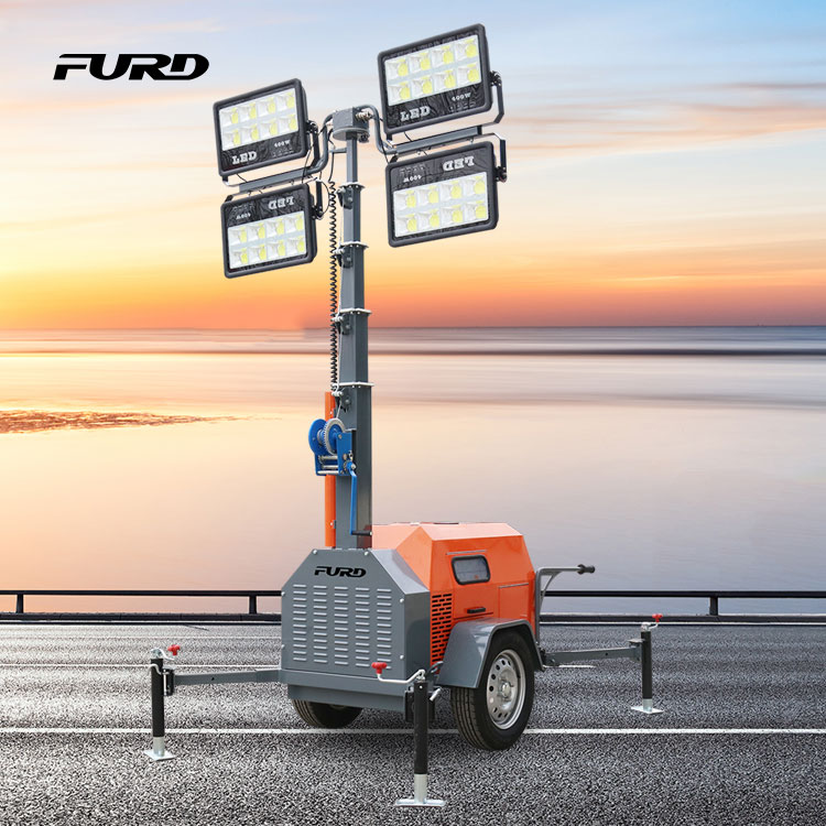 7M صينية شائعة LED LED Outdoor Light Light Tower