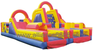 Adrenalize rush inflatable obstacle