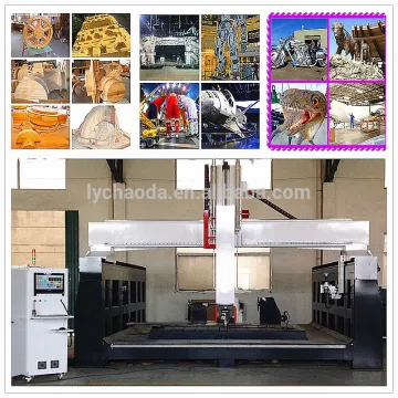 eps 5 axis cnc router / large cnc milling machine 5 axis