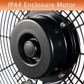 HICFM 18 inch Indoor / Outdoor Weatherproof High Velocity Wall Mounted Fan with IP44 Enclosure Motor