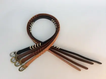 100% Italia Genuine Leather belt