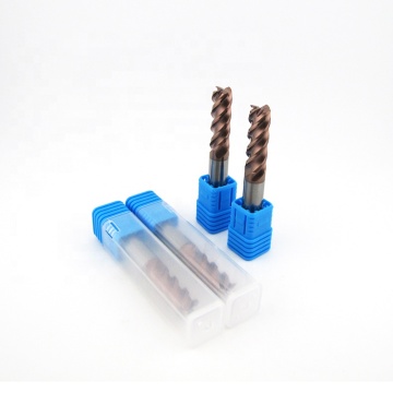 4 Flute Carbide End Mills for CNC Machining - Stainless Steel & Metal Cutting D3-D6mm