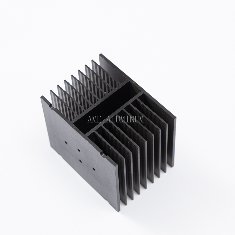 Two row heat sinks