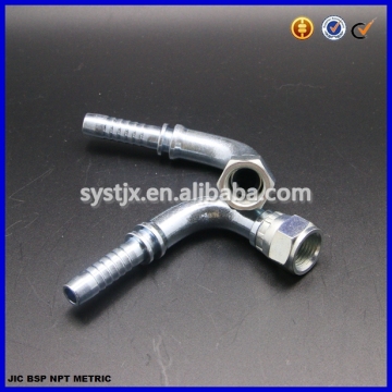 90 degree JIC thread carbon steel elbow